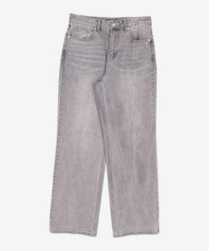 CALIK 와이드 데님 팬츠 [그레이] 29