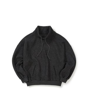 Bean wool pullover / Charcoal