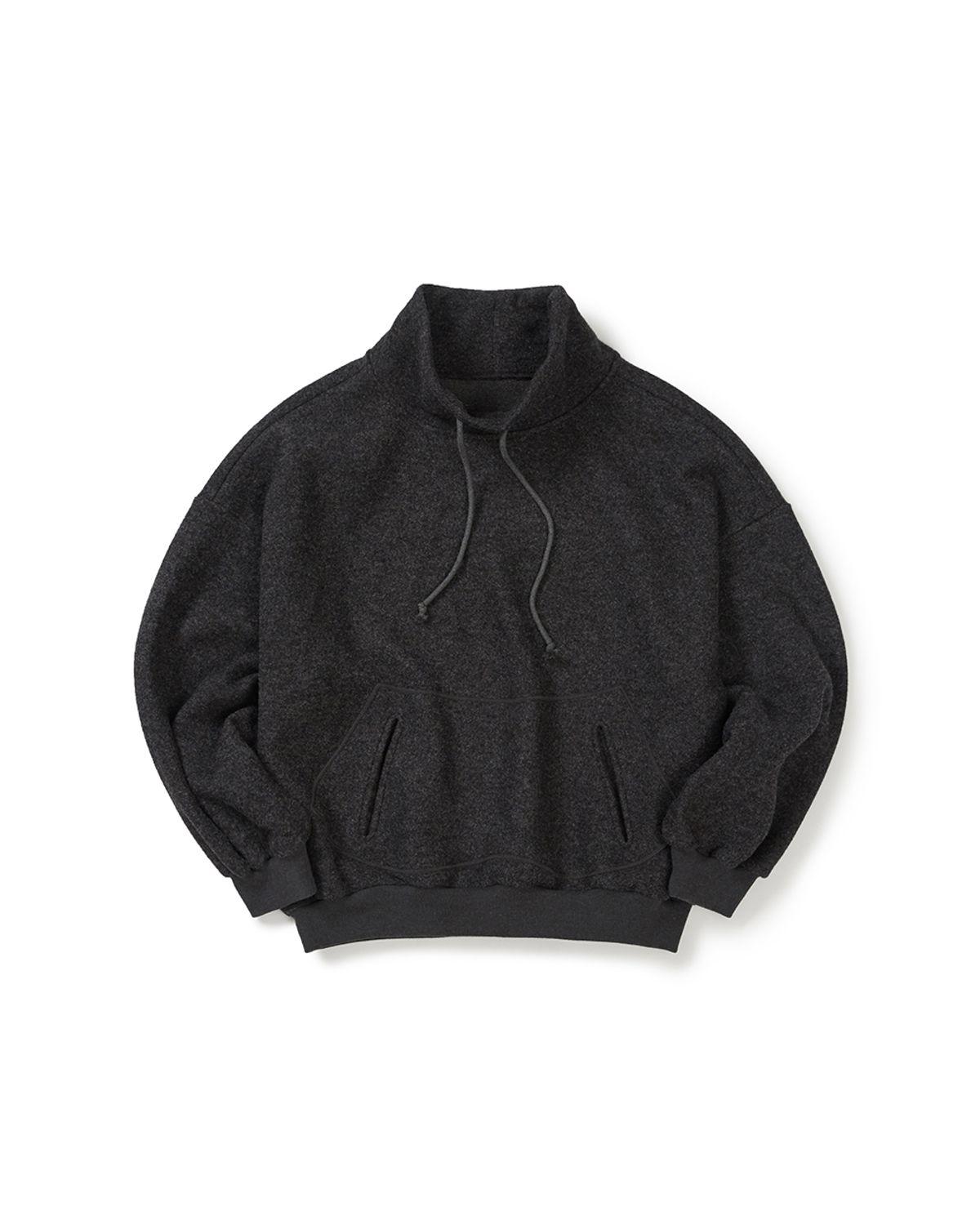 카락터(KARACTOR) Bean wool pullover / Charcoal