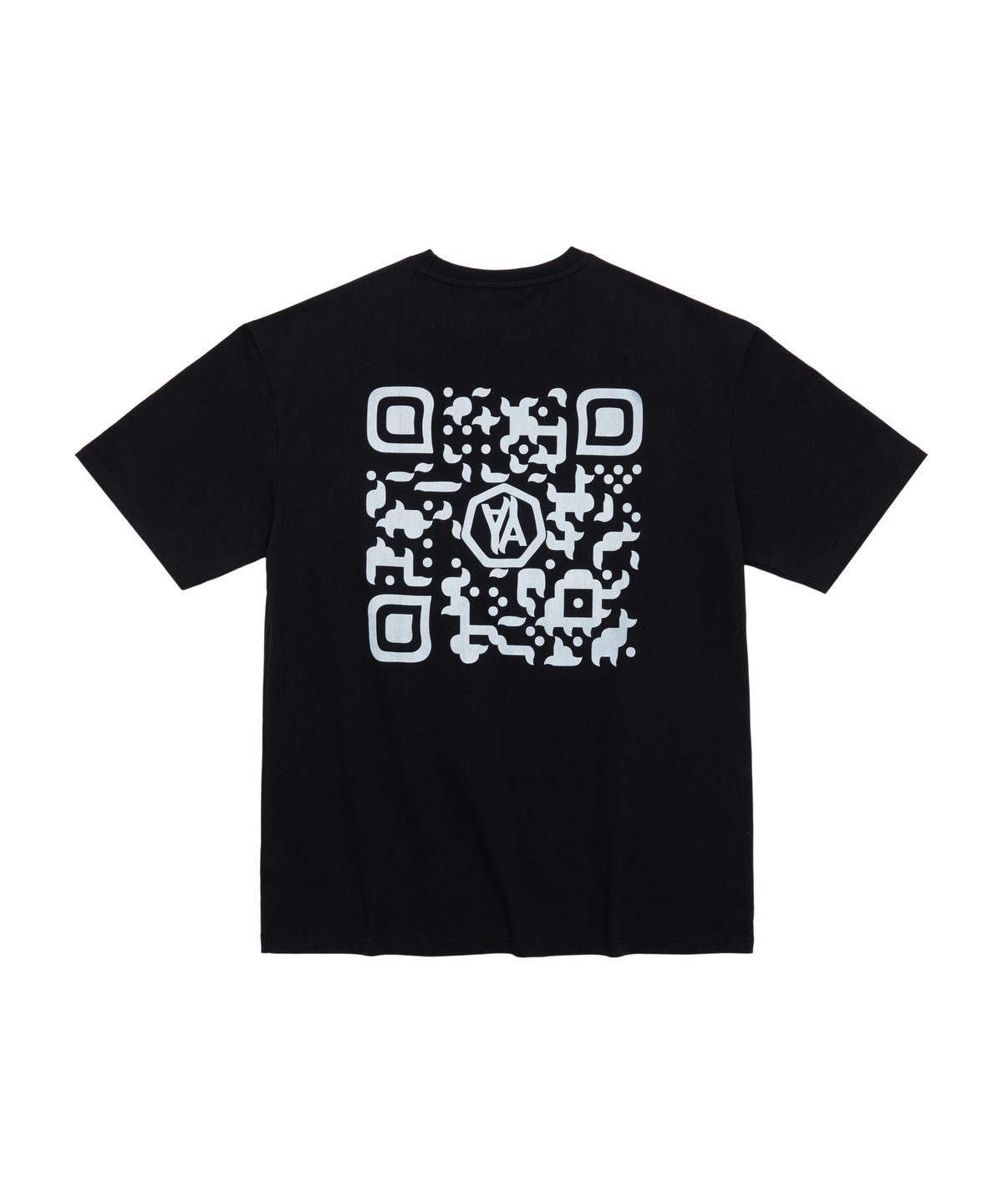 윤 애(YOON AE) QR Code T-Shirt (Black)