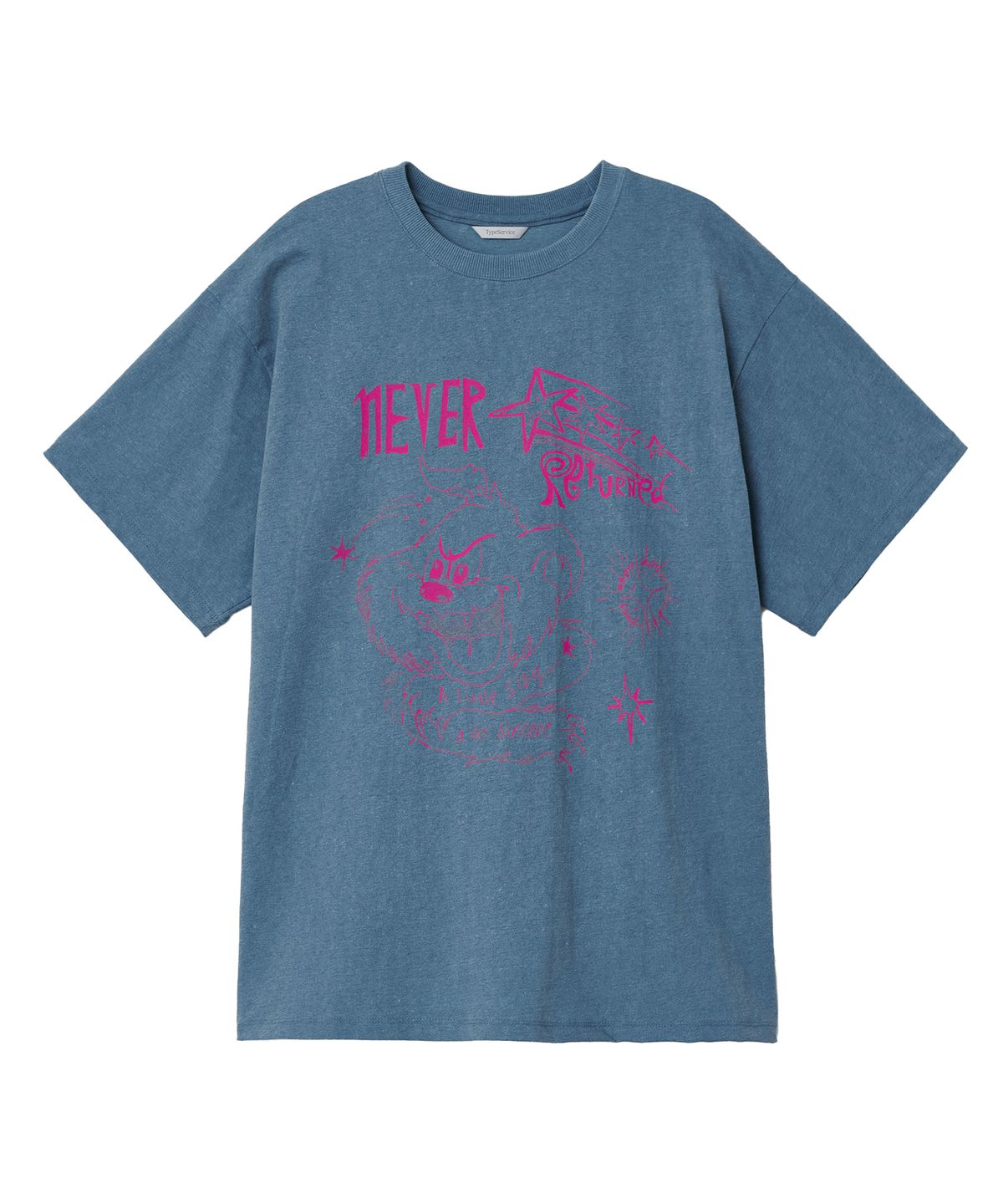 타입서비스(TYPESERVICE) Never Return Top [Blue]