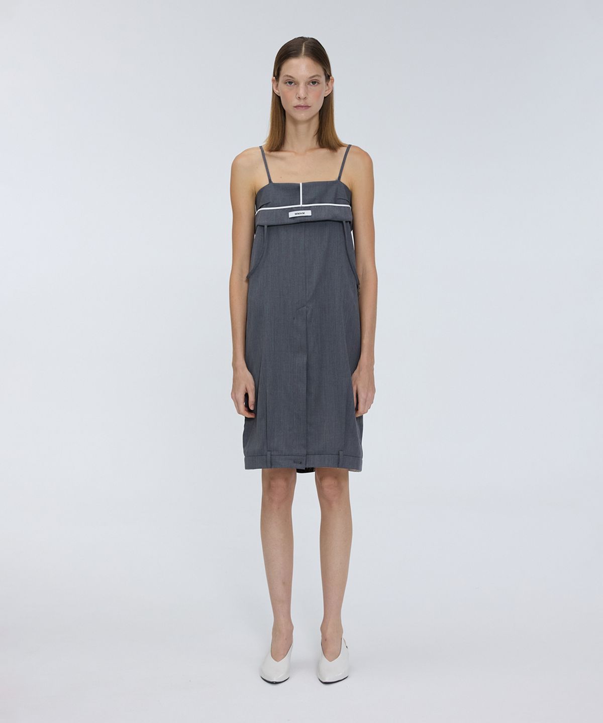 므아므(MMAM) Pants detail string dress