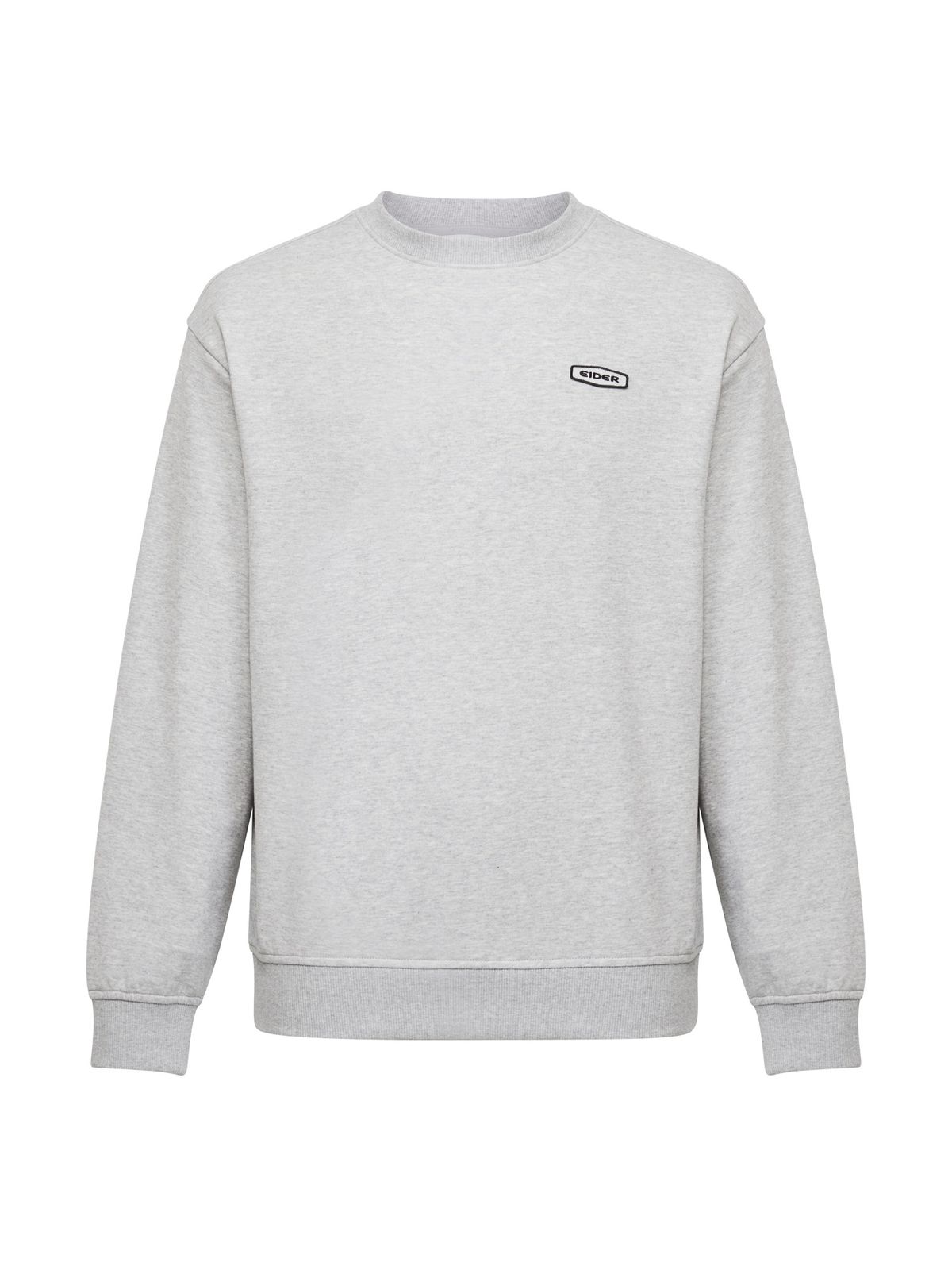 아이더(EIDER) ECRU (에크루) UNI 맨투맨 티셔츠_Melange GREY