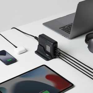 200W 디스플레이 초고속 멀티 충전기 VA-205