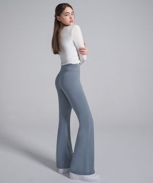 소프트 퍼펙트핏 부츠컷 팬츠 그레이쉬블루 (기본/롱)