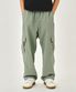 KIDS LETTERING LOGO CARGO PANTS khaki