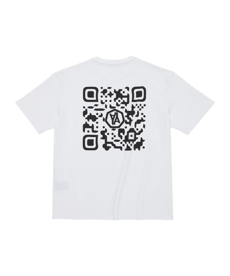 QR Code T-Shirt (White)