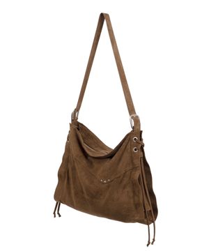 웨스턴 신치드 스웨이드 크로스백 [브라운]