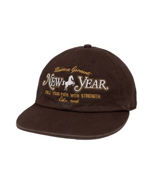 유니버스 뉴이어 워싱 캡_BROWN