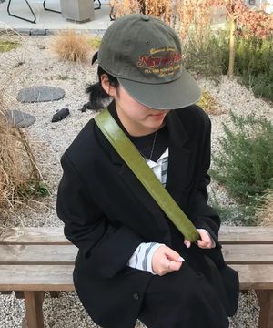 유니버스 뉴이어 워싱 캡_OLIVE