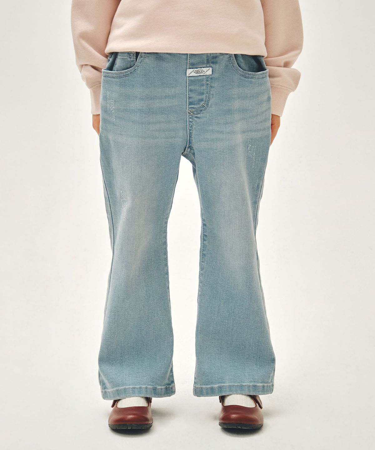 마리떼 키즈(MARITHÉ KIDS) KIDS W FLARED DENIM PANTS light blue