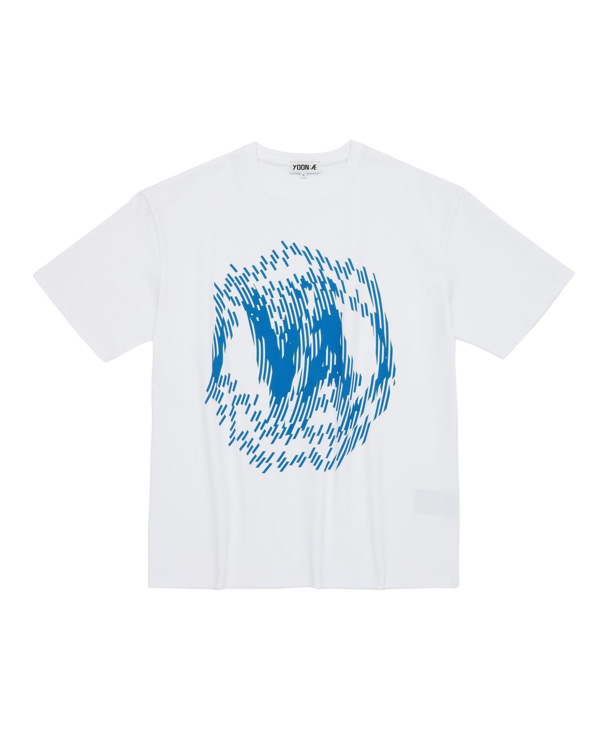 윤 애(YOON AE) Centrifuge Logo T-Shirt (White)