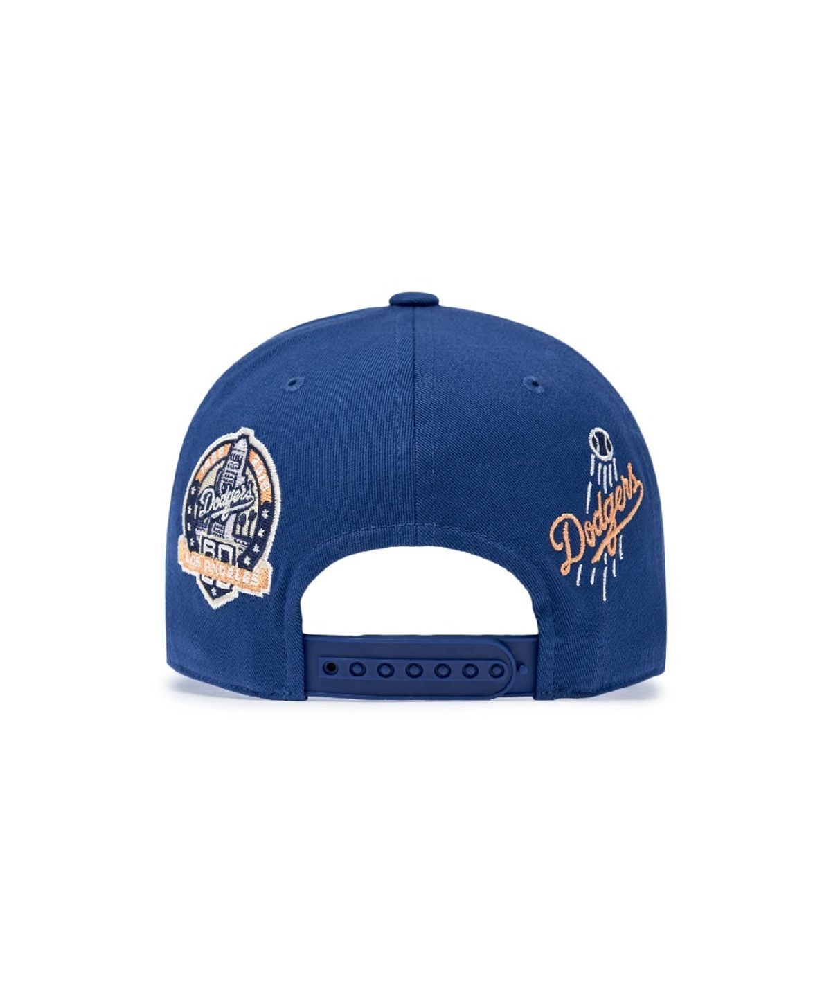 엠엘비(MLB) 시그니처 올오버 패치 스트럭쳐 볼캡 LA (D.Cobalt Blue)
