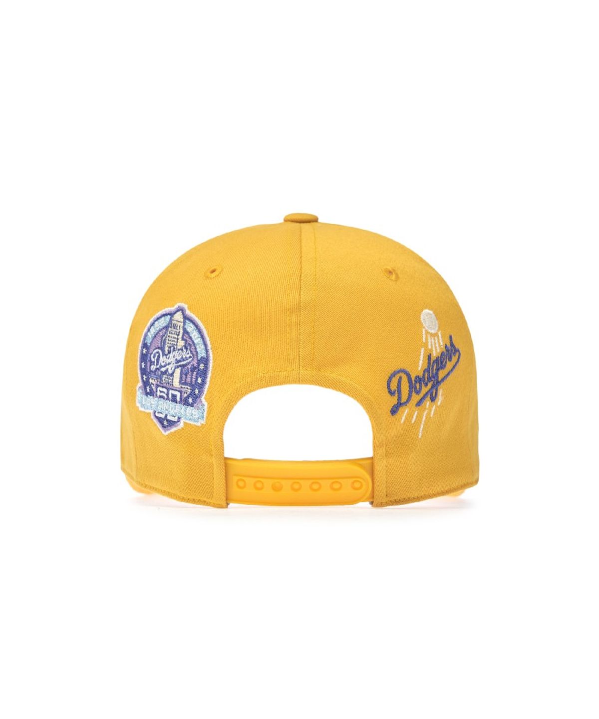 엠엘비(MLB) 시그니처 올오버 패치 스트럭쳐 볼캡 LA (Mustard)