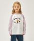 KIDS BEAR RAGLAN LONG SLEEVE TEE light purple