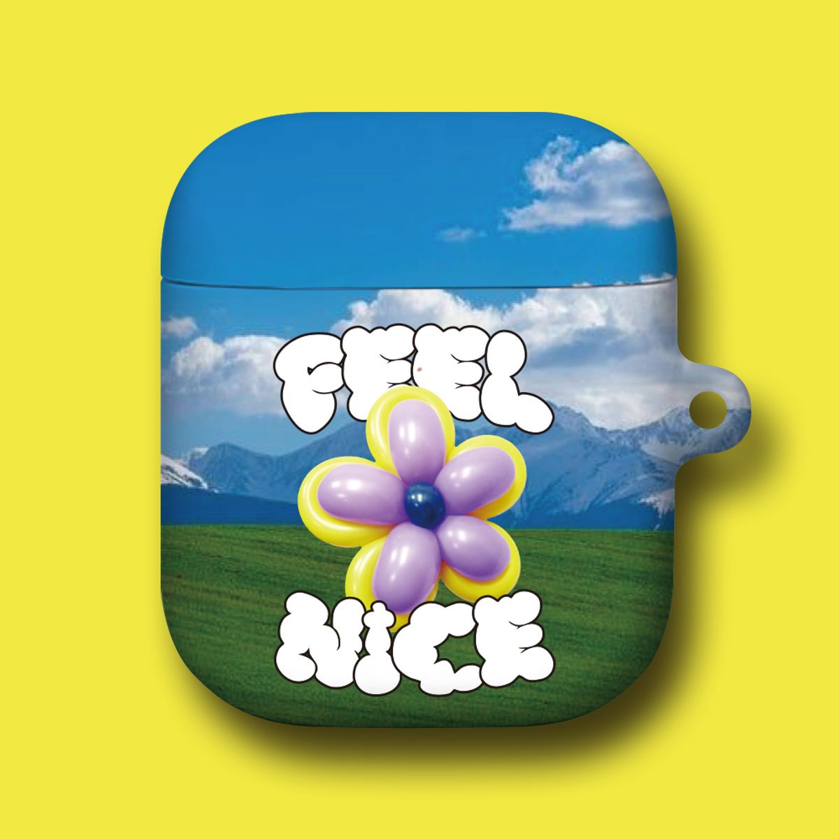 부기우기(BOOGIE WOOGIE) 에어팟/에어팟프로 케이스 - 나이스 플라워(Feel Nice Flower)