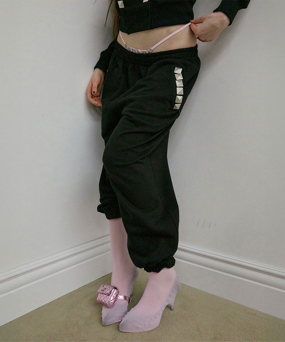 스컬프터(SCULPTOR) Napoleon Stud Sweatpants Acid Blue - 사이즈