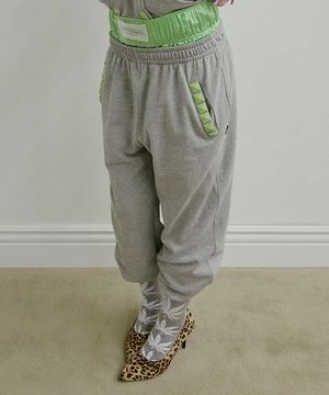 Napoleon Stud Sweatpants Melange Gray