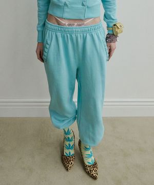 Napoleon Stud Sweatpants Acid Blue
