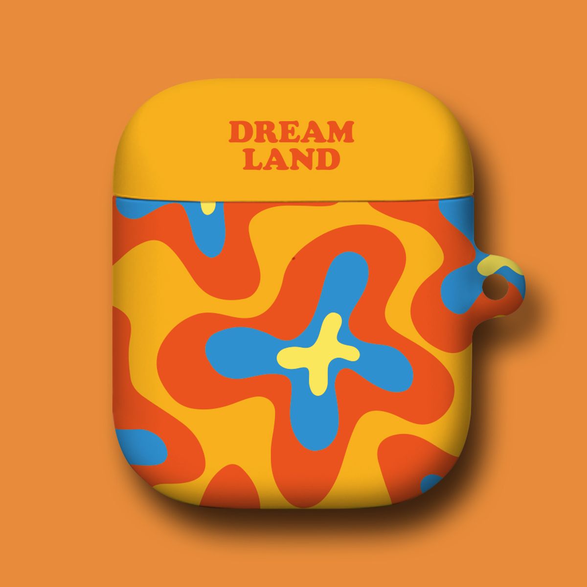 부기우기(BOOGIE WOOGIE) 에어팟/에어팟프로 케이스 - 드림랜드 오렌지(Dreamland Orange)
