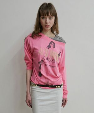 Urban Muse Tee Acid Pink