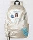 NPC Metallic Backpack White