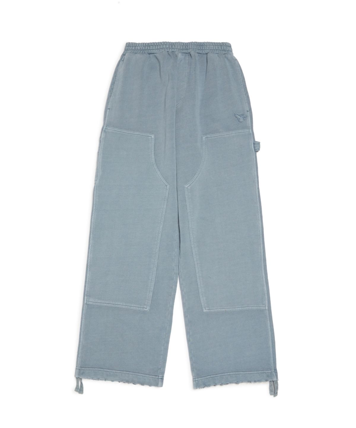 마크곤잘레스(MARK GONZALES) 디스트로이드 피그먼트 스웨트 팬츠 - BLUE GREY