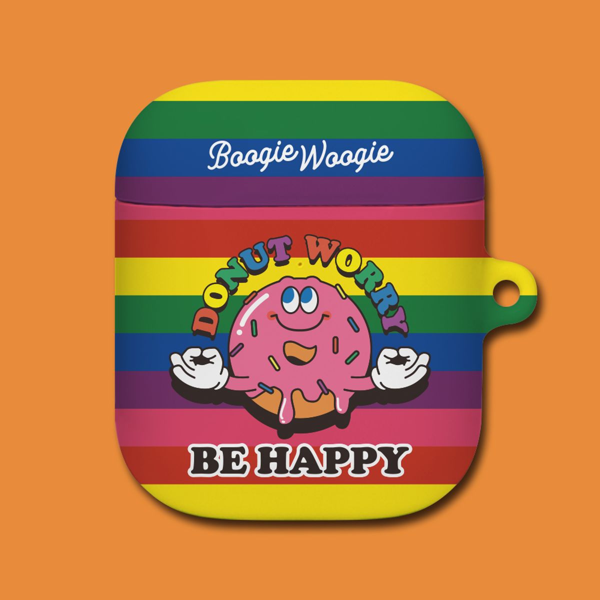 부기우기(BOOGIE WOOGIE) 에어팟/에어팟프로 케이스 - 도넛 워리(Donut Worry)