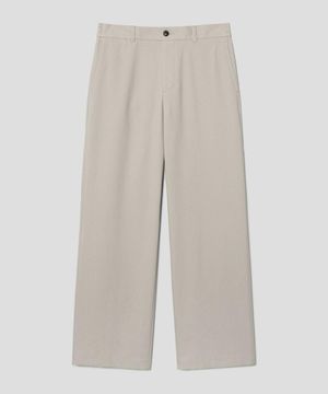 Semi Wide New Fit SetUp Pants  Beige