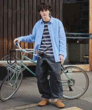 오버핏 옥스포드 셔츠_SPYWG23C51