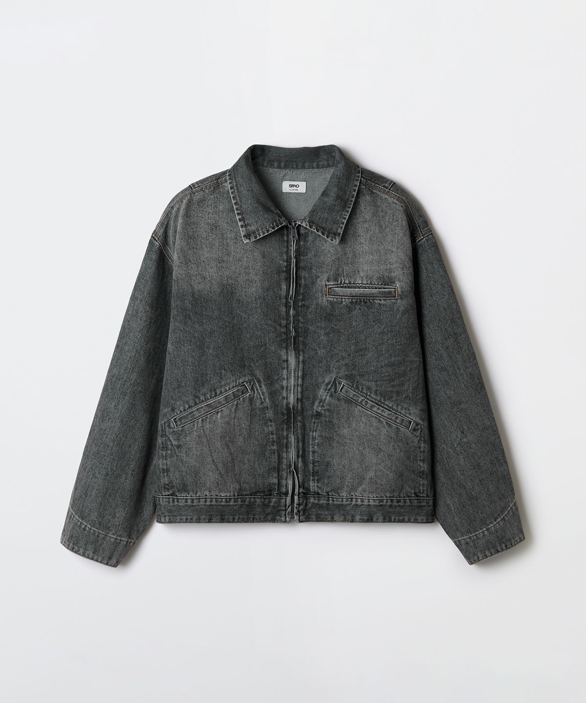 스파오(SPAO) 데님 워크 재킷_SPJEG23C02