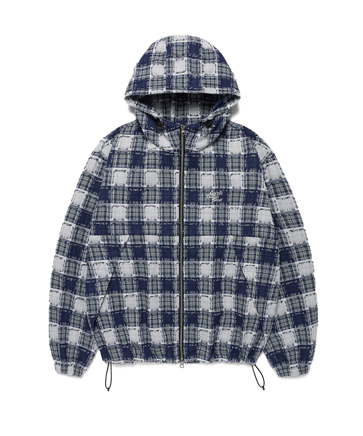 카비시(CAVISH) HOODED CHECK WIND BREAKER MULTI(CV2GSUB960A)