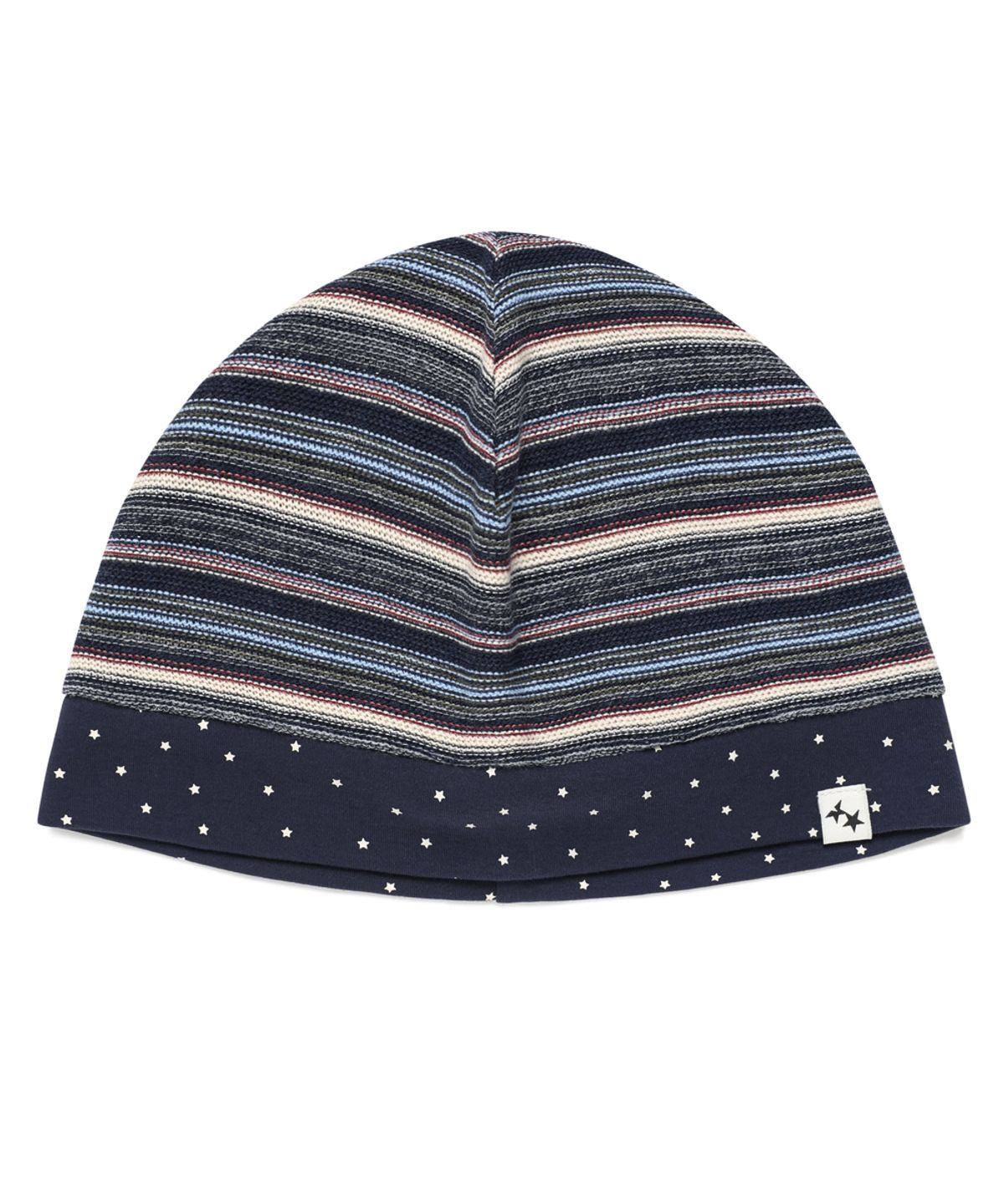 카비시(CAVISH) TWIN STAR STRIPED BEANIE NAVY(CV2GSUAB22A)