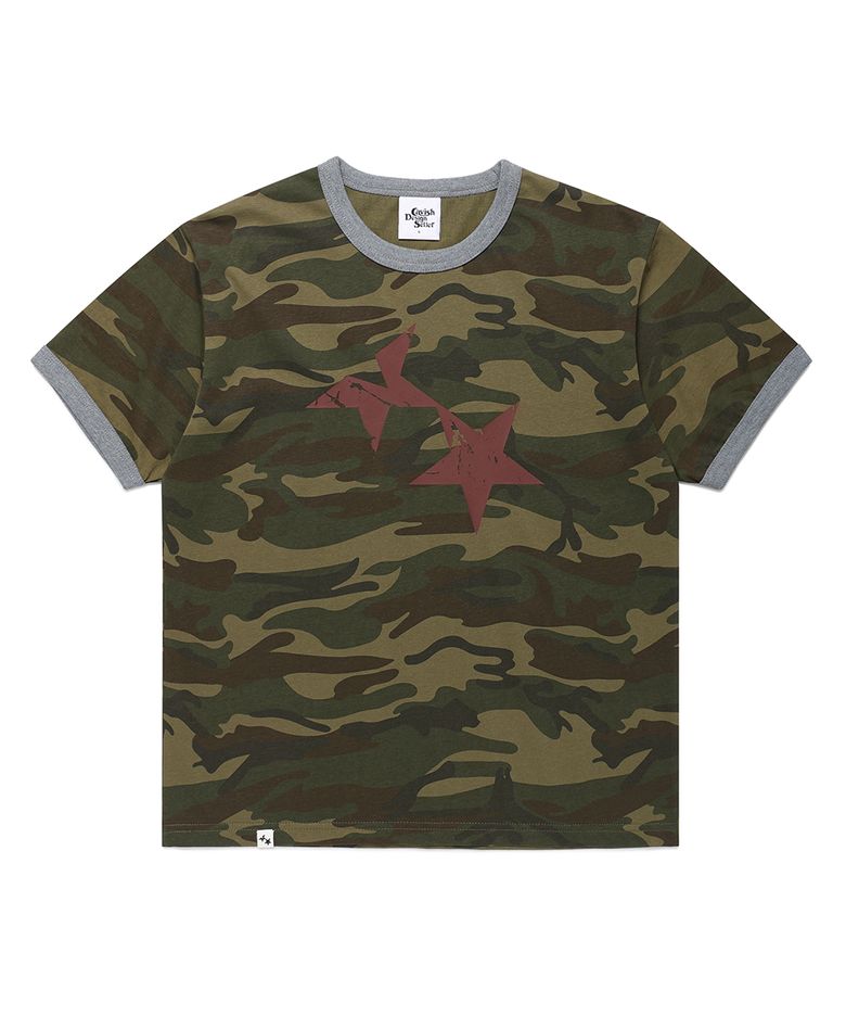 CAMO TWIN STAR RINGER SS TEE CAMO(CV2GMUT506A)