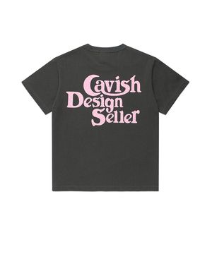 W STAR SELLER LOGO SS TEE CHARCOAL(CV2GMFT549A)