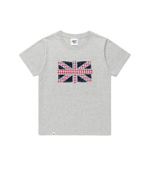 UNION JACK SS TEE GREY(CV2GMFT517A)