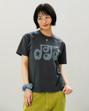 STAR NOTE SS TEE CHARCOAL(CV2GMUT503A)