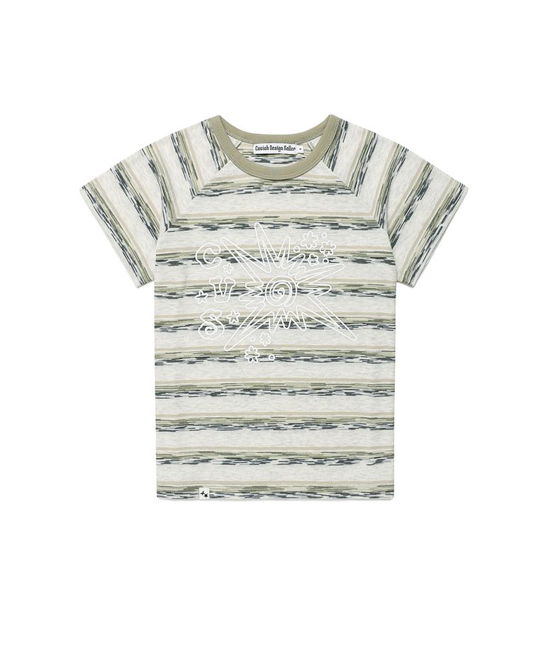 SUN LIGHT RAGLAN SS TEE GREEN(CV2GMFT511A)
