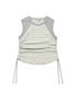 MULTI STRIPED SLEEVELESS BLUE(CV2GMFT581A)