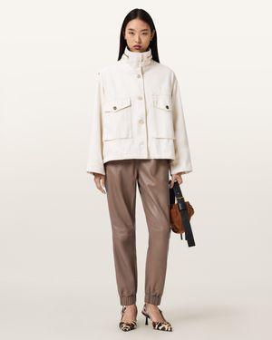 젠 레더 조거 W064TE-4073