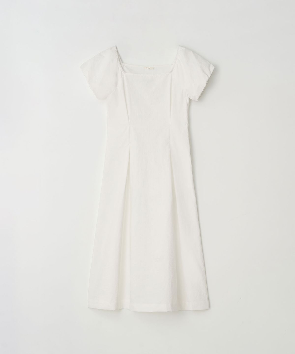 더라이(THERYE) Square-neck Dress(Ivory)