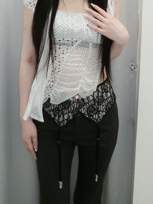 브라 벨트 (블랙 레이스)