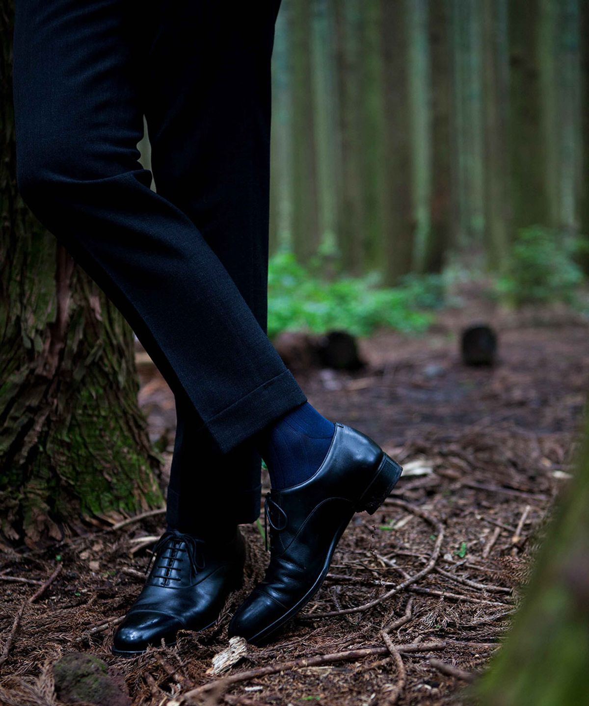 보타(VOTTA) RIB Navy Blazer