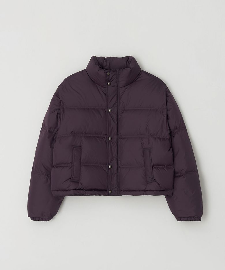 Cropped Goose Down(Purple)