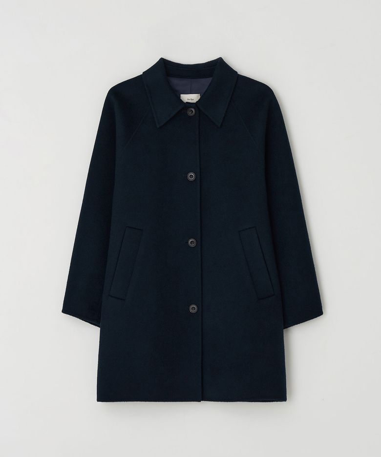 Raglan Half Handmade Coat(Navy)