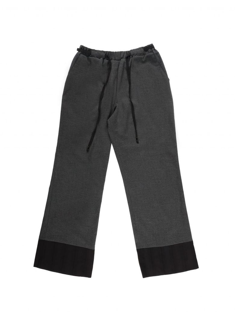 CHECK LACE PANTS (BLACK)