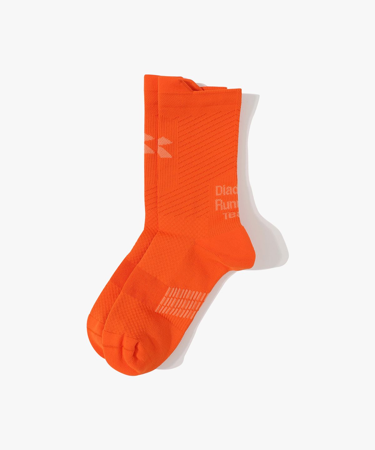 디아도라(diadora) 러닝 컴프레션 삭스 ORANGE