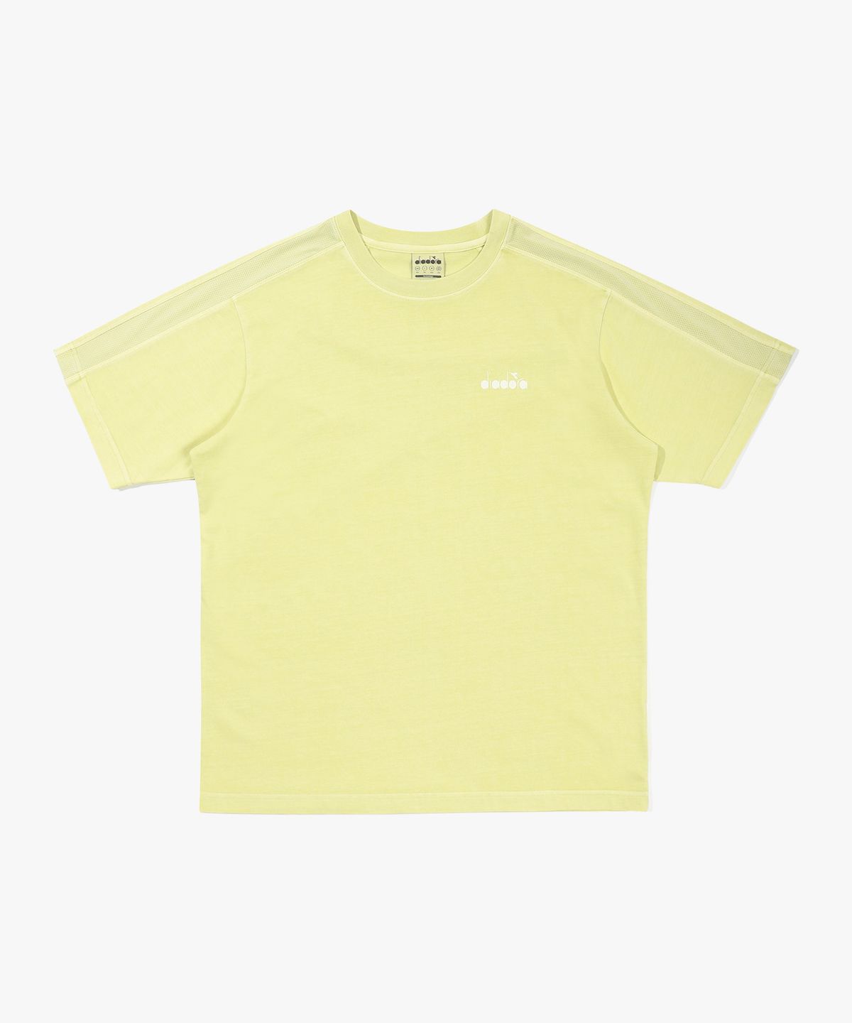 디아도라(diadora) 이큅 워싱 반팔 티셔츠 LIME