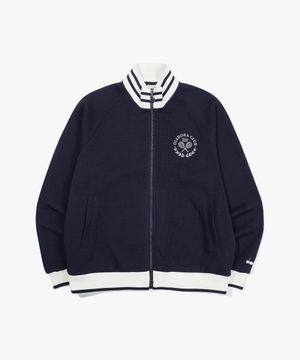 쿼터페이스 트랙 자켓 NAVY