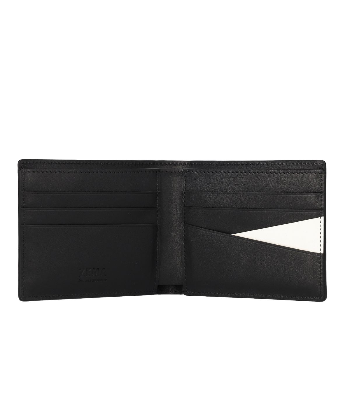 제마 에르베 르 코티디앙(ZEMA ÉLEVER LE QUOTIDIEN) Cachette Billfold  - Midnight Black (까쉐뜨 빌폴드)